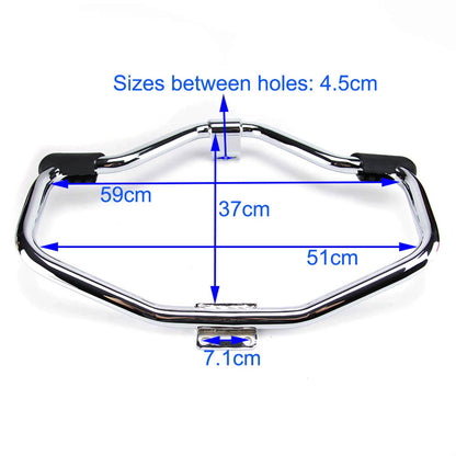 Solidspare 1 1/4 inch Engine Guard Highway Crash Bar For Harley Sportster Iron 1200 883 XL