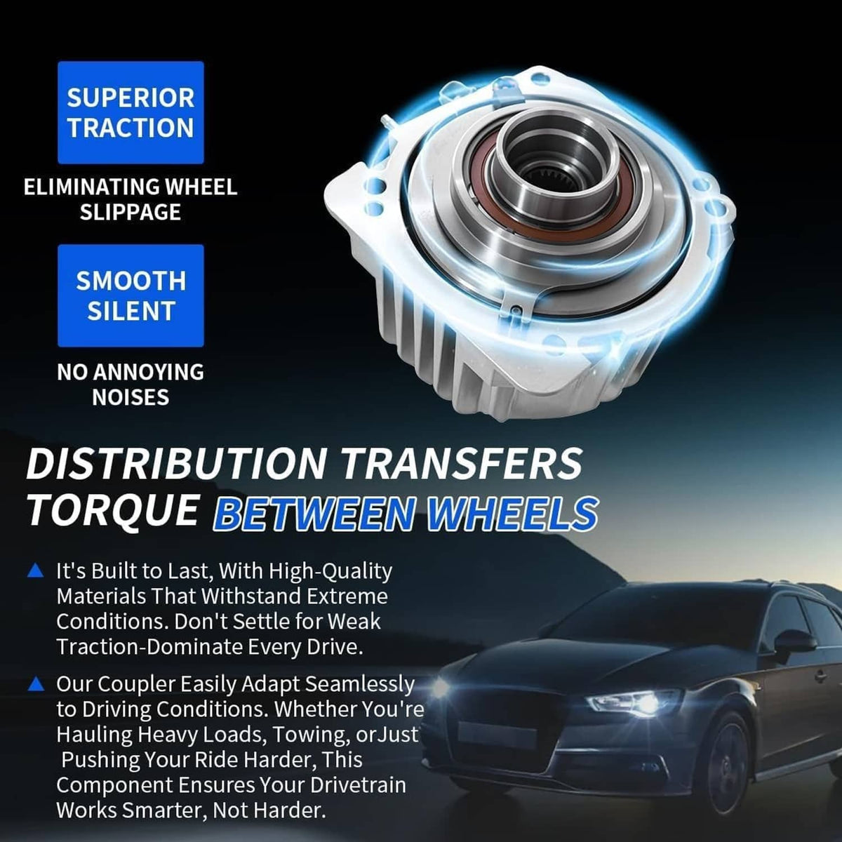 Solidspare Rear Differential Viscous Coupling For 2009-2014 Toyota Venza AWD 41303-68013