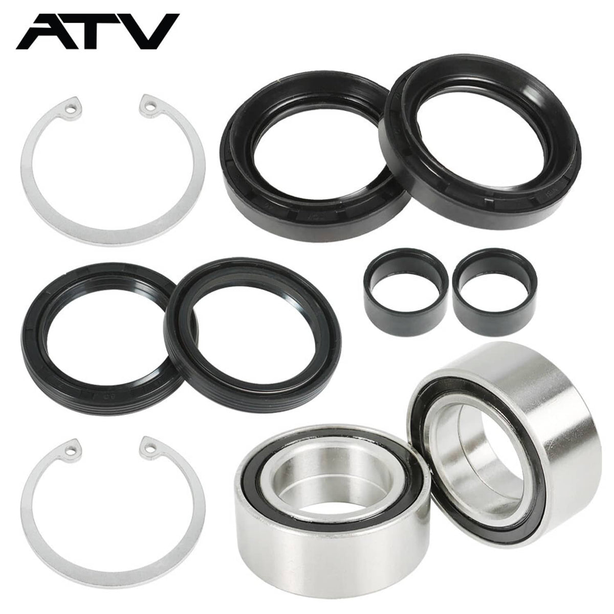 Solidspare For HONDA Rancher 400 420 TRX420 Front Wheel Bearing & DUST Seal 2004-2014