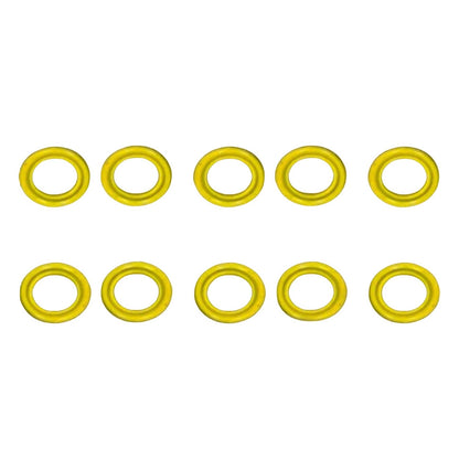 Solid Spare 10Pcs MerCruiser Mercury Drain Screw Seal Washer Yellow 26-8M0204693 26-830749