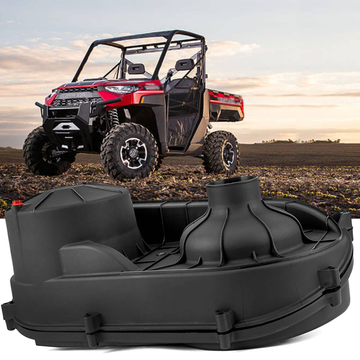 Solidspare Outer & Inner Clutch Belt Cover #2635158 #2635611 for Polaris RZR XP 1000 S 4