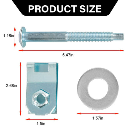 Solidspare Bed Mounting Hardware 8 Bolts Set Kit For 2004-2014 Ford F150 Truck 924-312