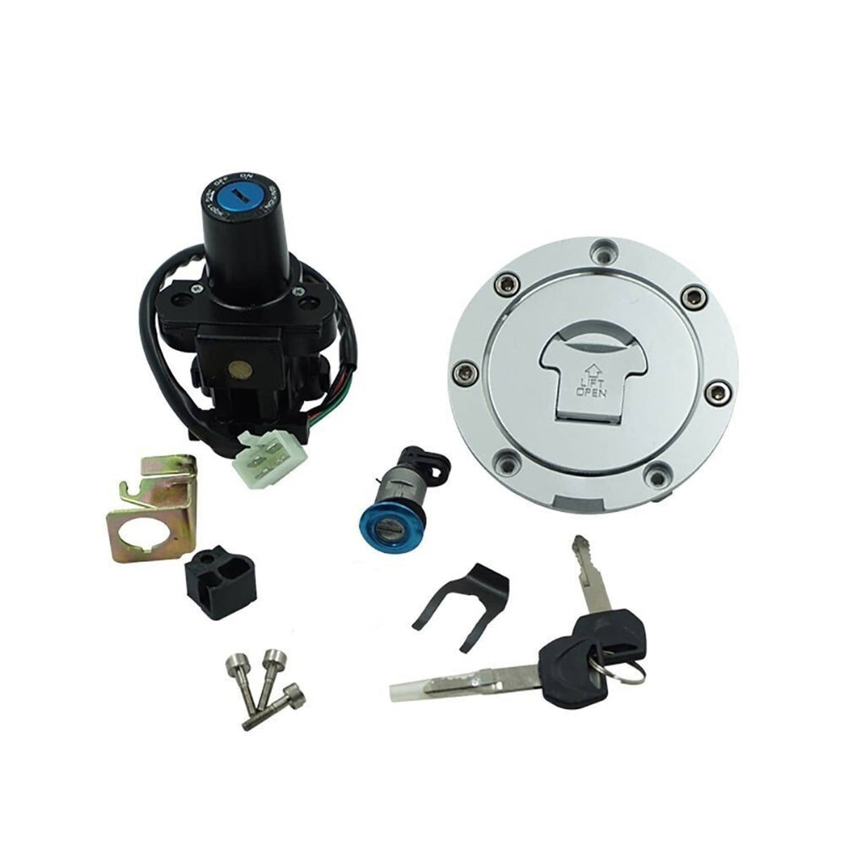 Solidspare Ignition Switch Fuel Gas Cap For Honda CBR600RR CBR900RR CBR929RR CBR954RR