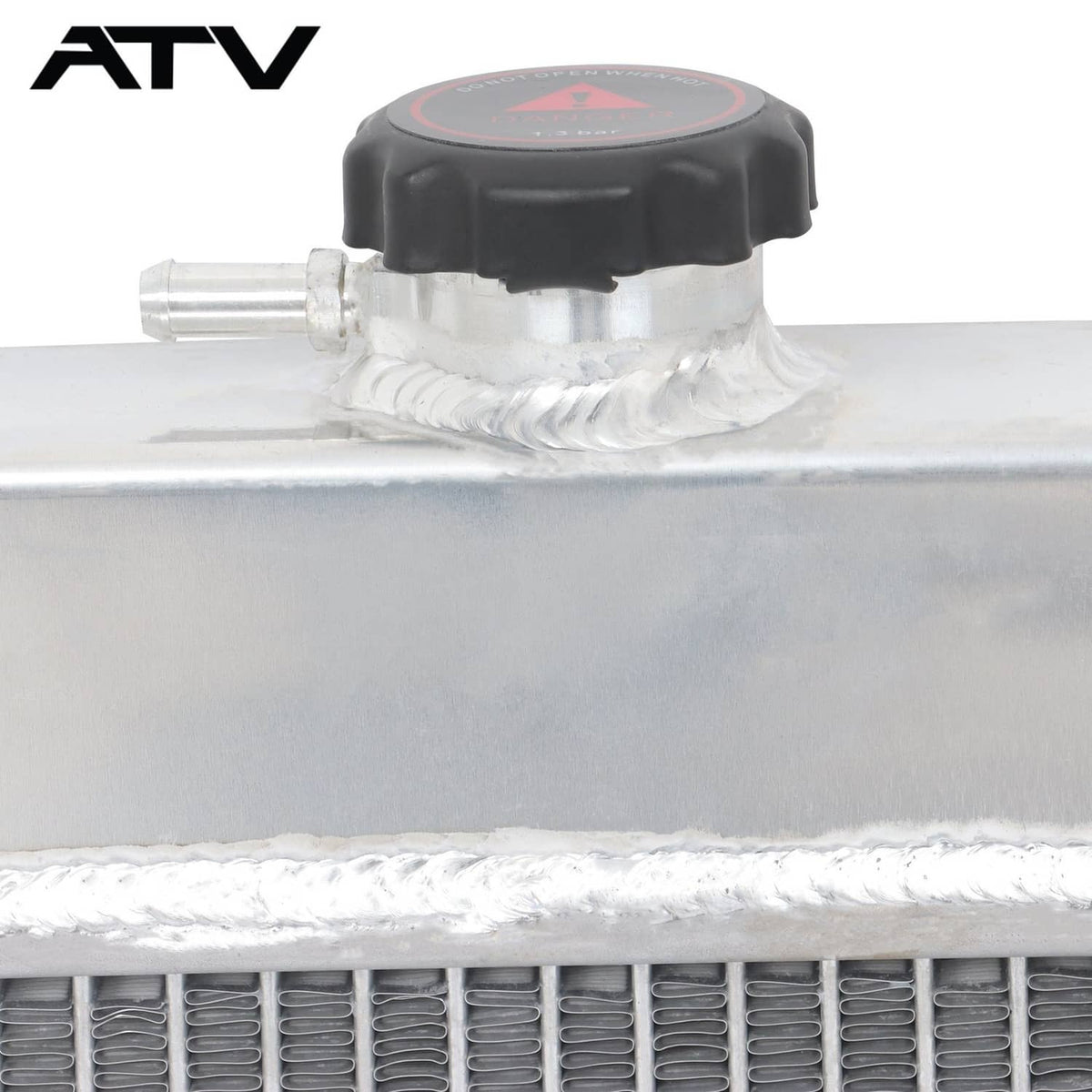 Solidspare New All Aluminum Radiator Replace For Arctic Cat 4x4 450/500/550/650/700 02-15
