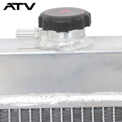 Solidspare New All Aluminum Radiator Replace For Arctic Cat 4x4 450/500/550/650/700 02-15
