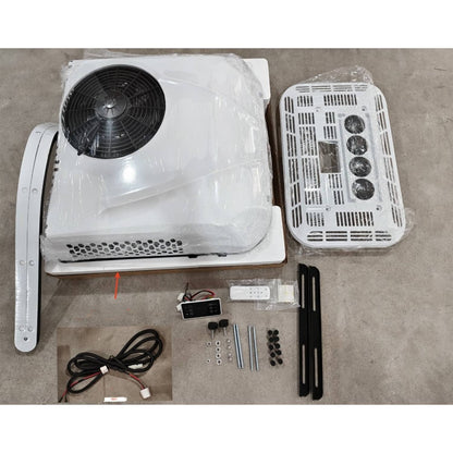 Solidspare 48V 11000 BTU RV Rooftop Air Conditioner A/C Unit Cooling For Trailer Motorhome