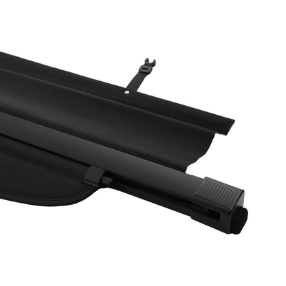 Solidspare Premium Retractable Cargo Cover Luggage Shade Black For 2007-2011 Honda CR-V CRV
