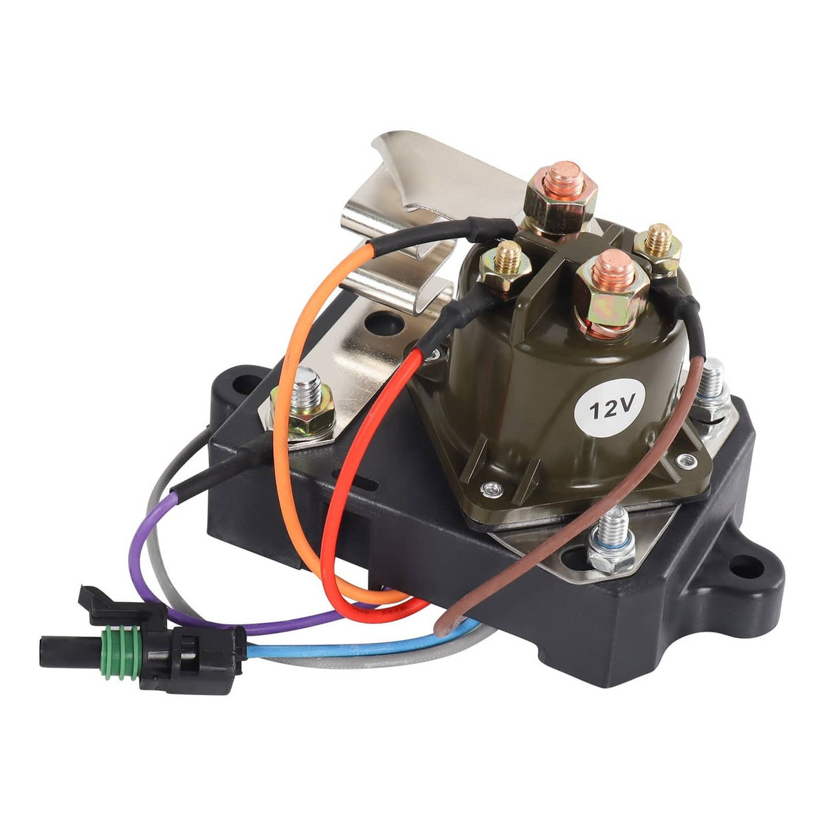 Solidspare E7TZ12B533A Glow Plug Controller Relay for Ford F350 1987-1994 7.3L FOTZ12B533A