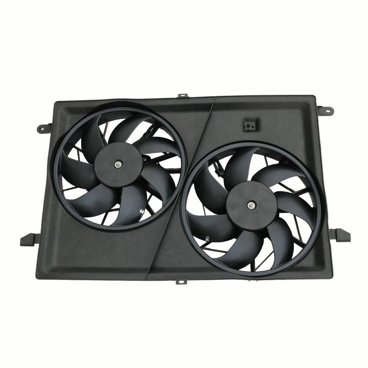 Solidspare Dual Radiator Cooling Fan Fits For 07-2017 GMC Acadia 2009-17 Chevrolet Traverse