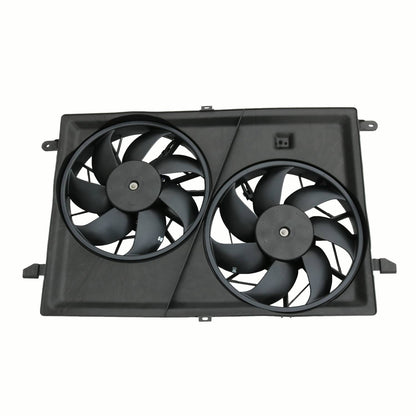Solidspare Dual Radiator Cooling Fan Fits For 07-2017 GMC Acadia 2009-17 Chevrolet Traverse