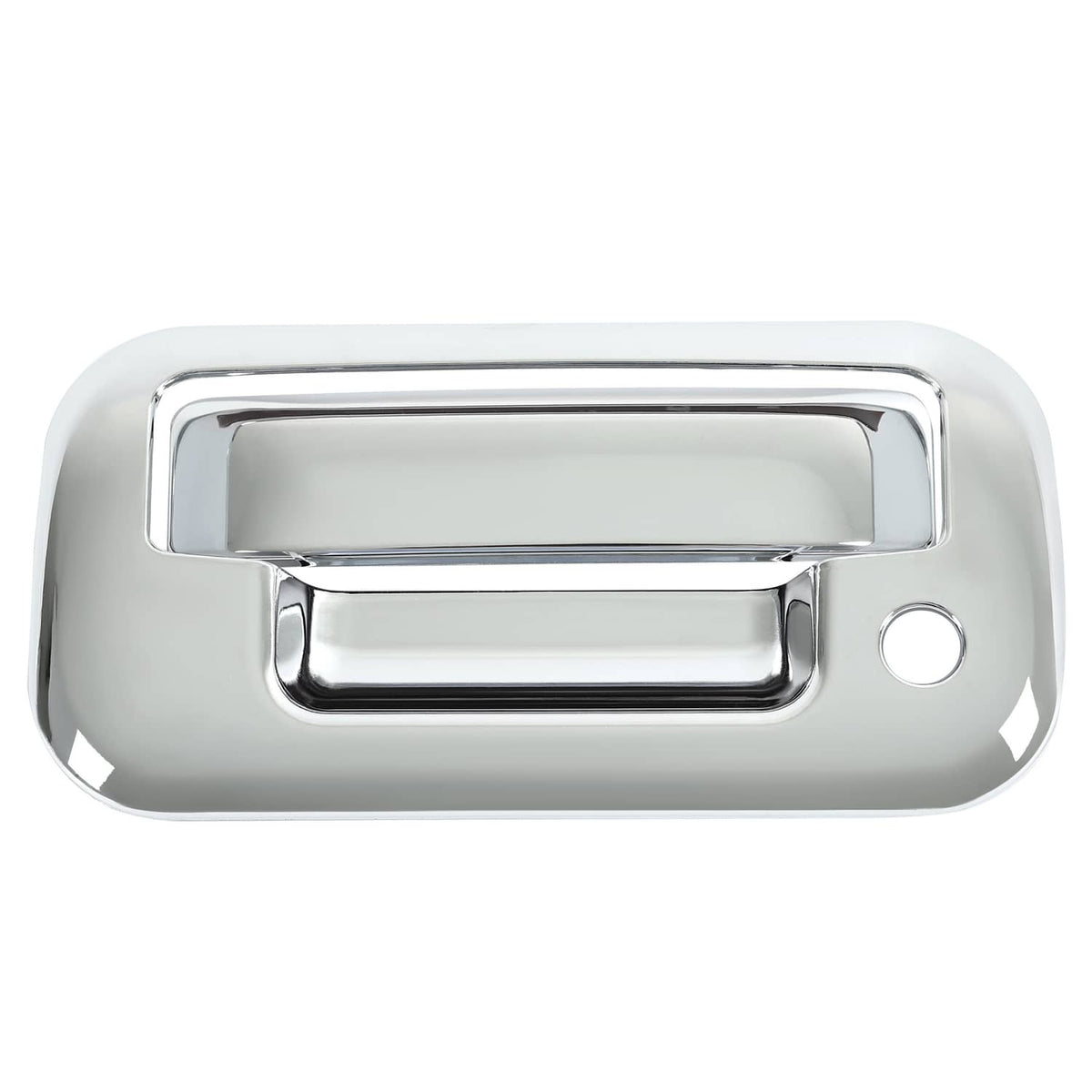Solid Spare For Ford F-150 F150 4 Door 2004-14 Chrome Outside Tailgate Handle Cover Overlay