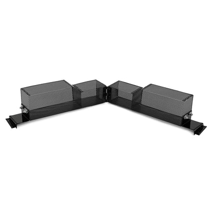Solidspare For Club Car Precedent DS Golf Cart Front Basket Dash Storage / Tray Organizer
