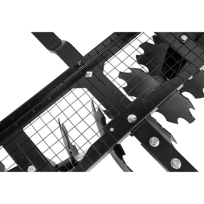 Solidspare Rear Disc Harrow 11" Steel Tow For Universal Tractor Sleeve Hitch Attachment