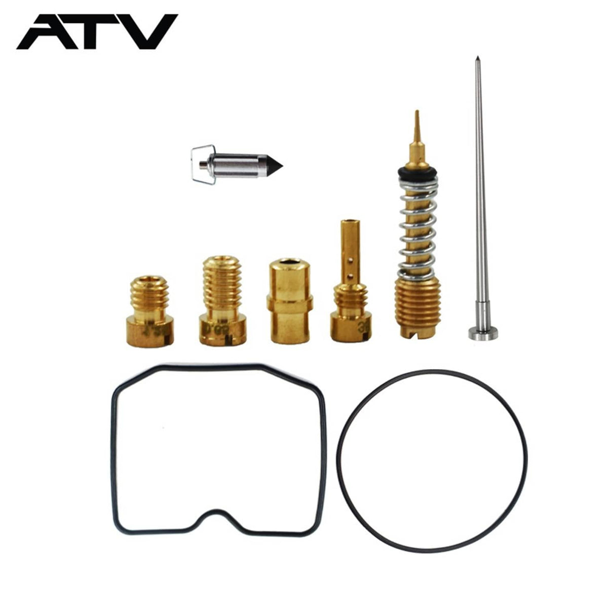 Solidspare Generic For Kawasaki Prairie 300 KVF300 1999-2002 Carburetor Rebuild Kit Repair