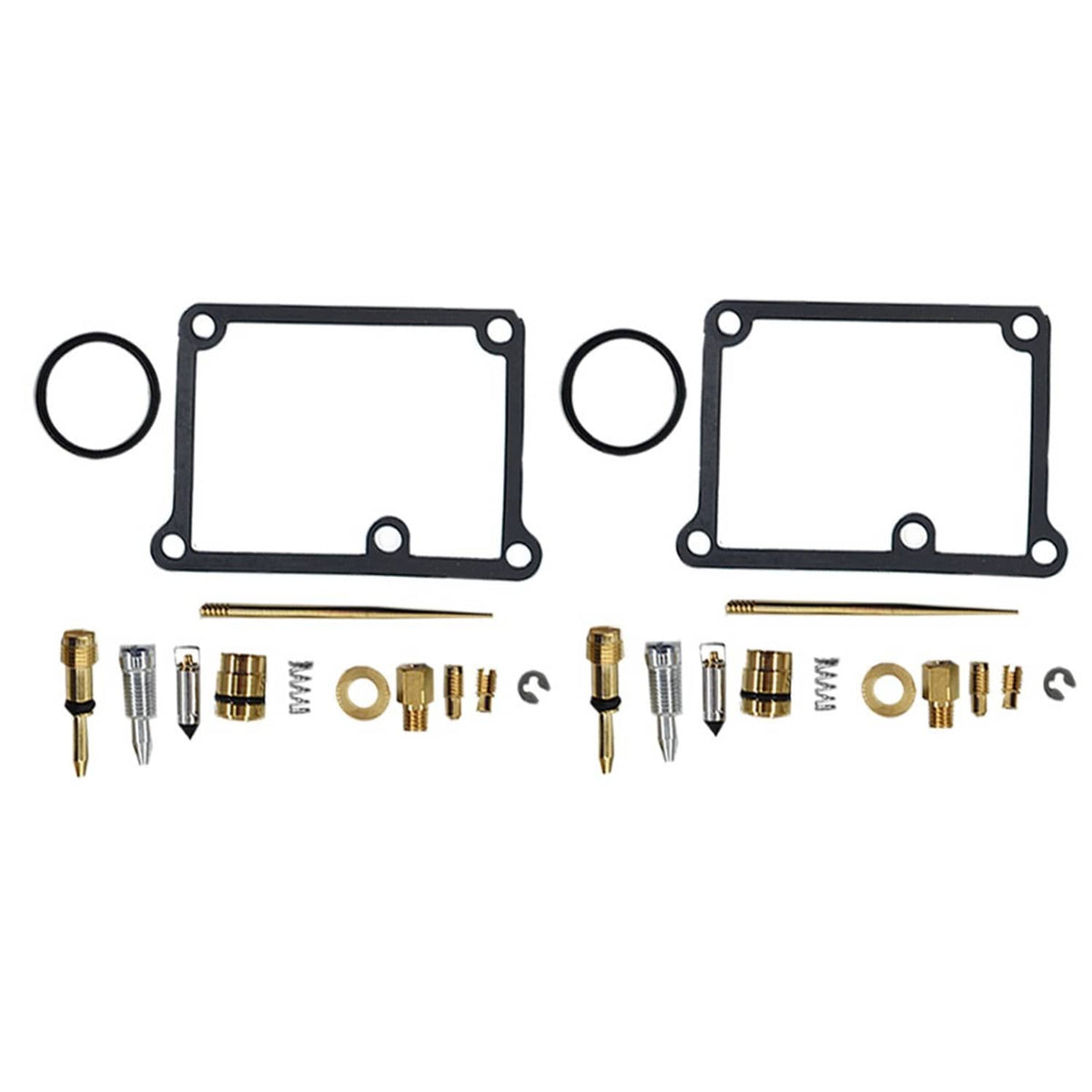 Solidspare 2 x Carburetor Rebuild Repair Kit Set For Yamaha Banshee 350 YFZ350 88-06 Carb