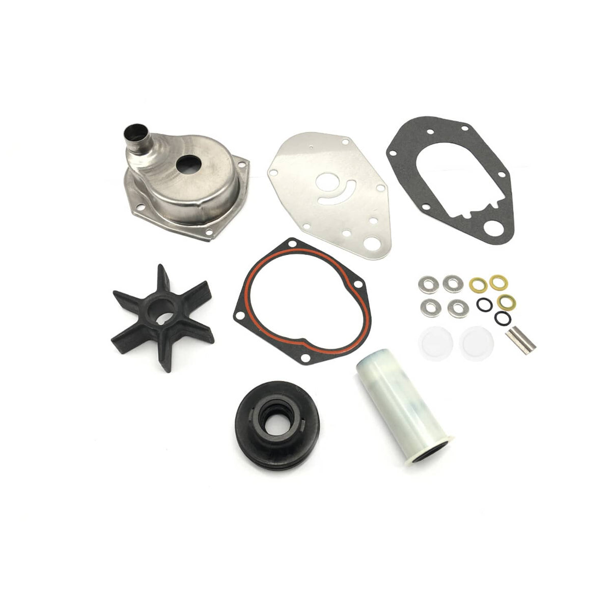 Solid Spare For Mercury 40 45 50 60HP 2/4stroke Water Pump Kit 46-812966A12/11 47-19453Q2/T2