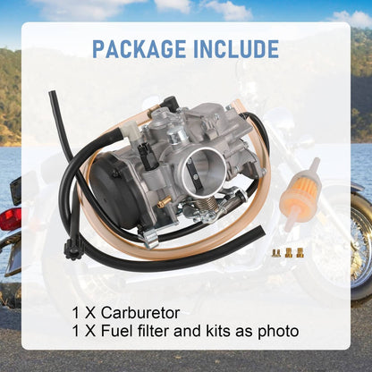 Solidspare Carburetor Fit 1996-04 Kawasaki VN1500 Vulcan 1500 Classic 15003-1241 15003-1353