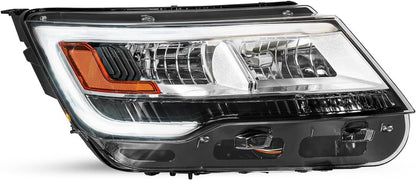 Solidspare Right Side LED DRL Headlight For Ford Explorer Limited/XLT/Platinum 2016-2019