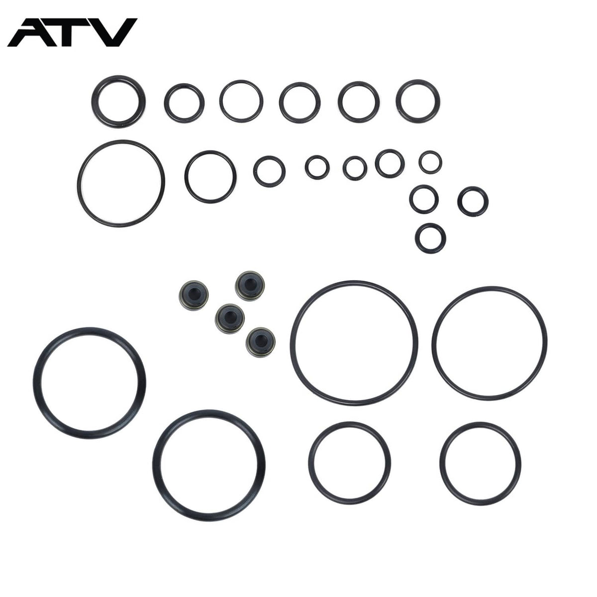 Solidspare For Honda TRX420 Rebuild Kit Crankshaft Cylinder Sleeve  Bearing Gasket 2009-24