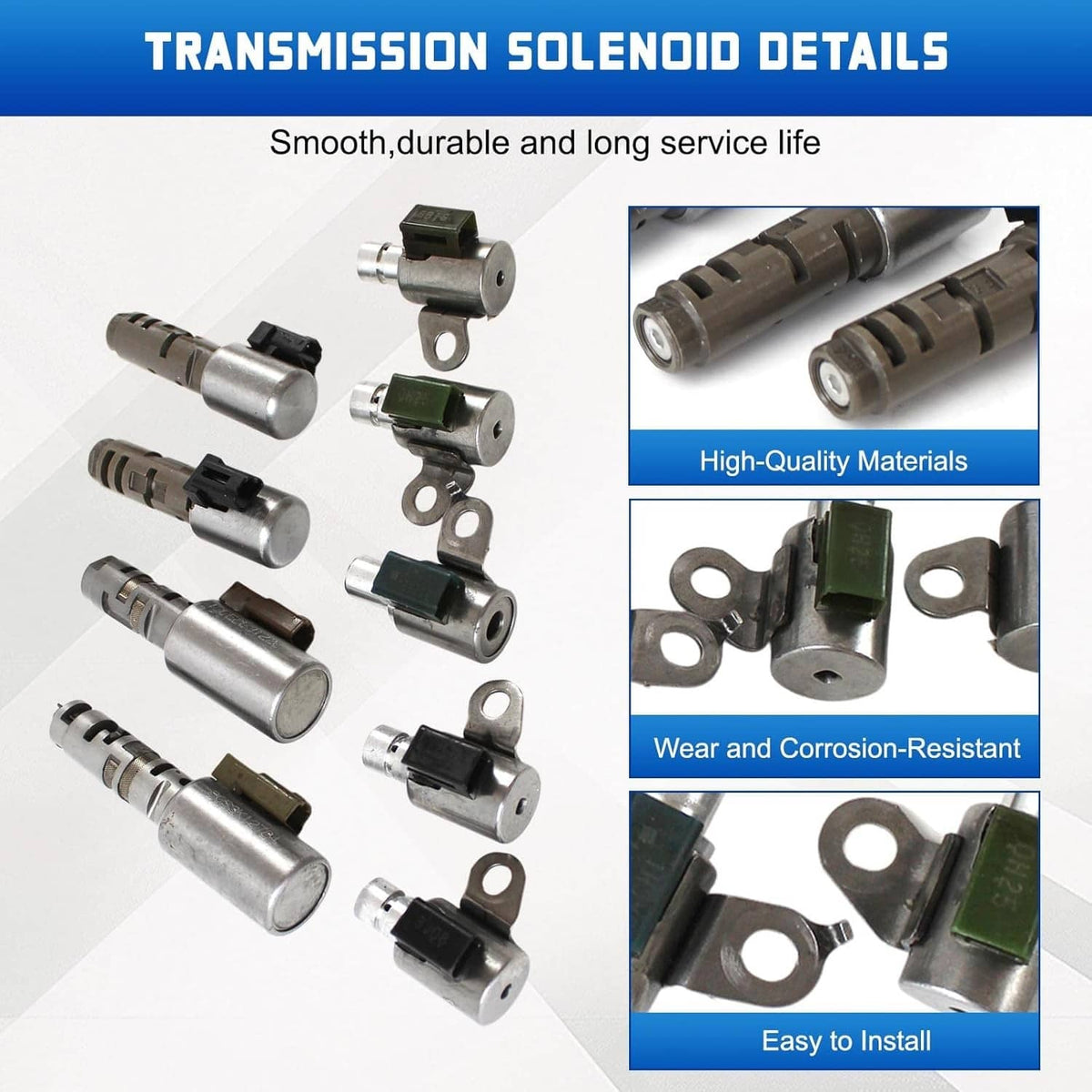 Solidspare Automatic Transmission Shift Solenoid A760 Fit for Lexus Tundra GS350 GX460 IS35