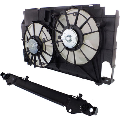 NEW Radiator Cooling Fan Assembly with Shroud for Toyota RAV4 2013-2019 L4 2.5L