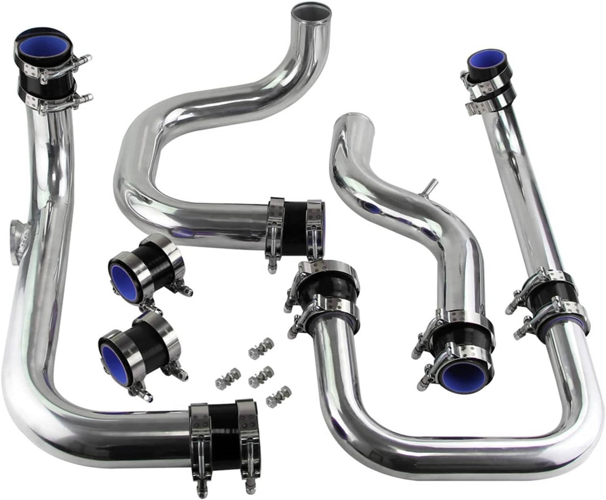Solidspare Blue Intercooler Pipe Tube Kit for Honda Civic 1992-2000 Acura Integra 1994-2001