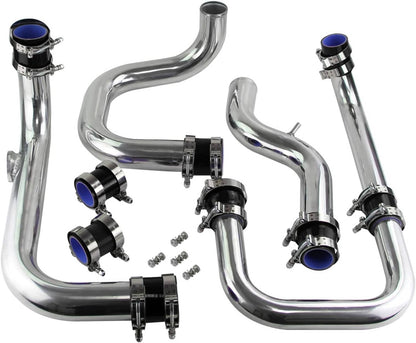 Solidspare Blue Intercooler Pipe Tube Kit for Honda Civic 1992-2000 Acura Integra 1994-2001
