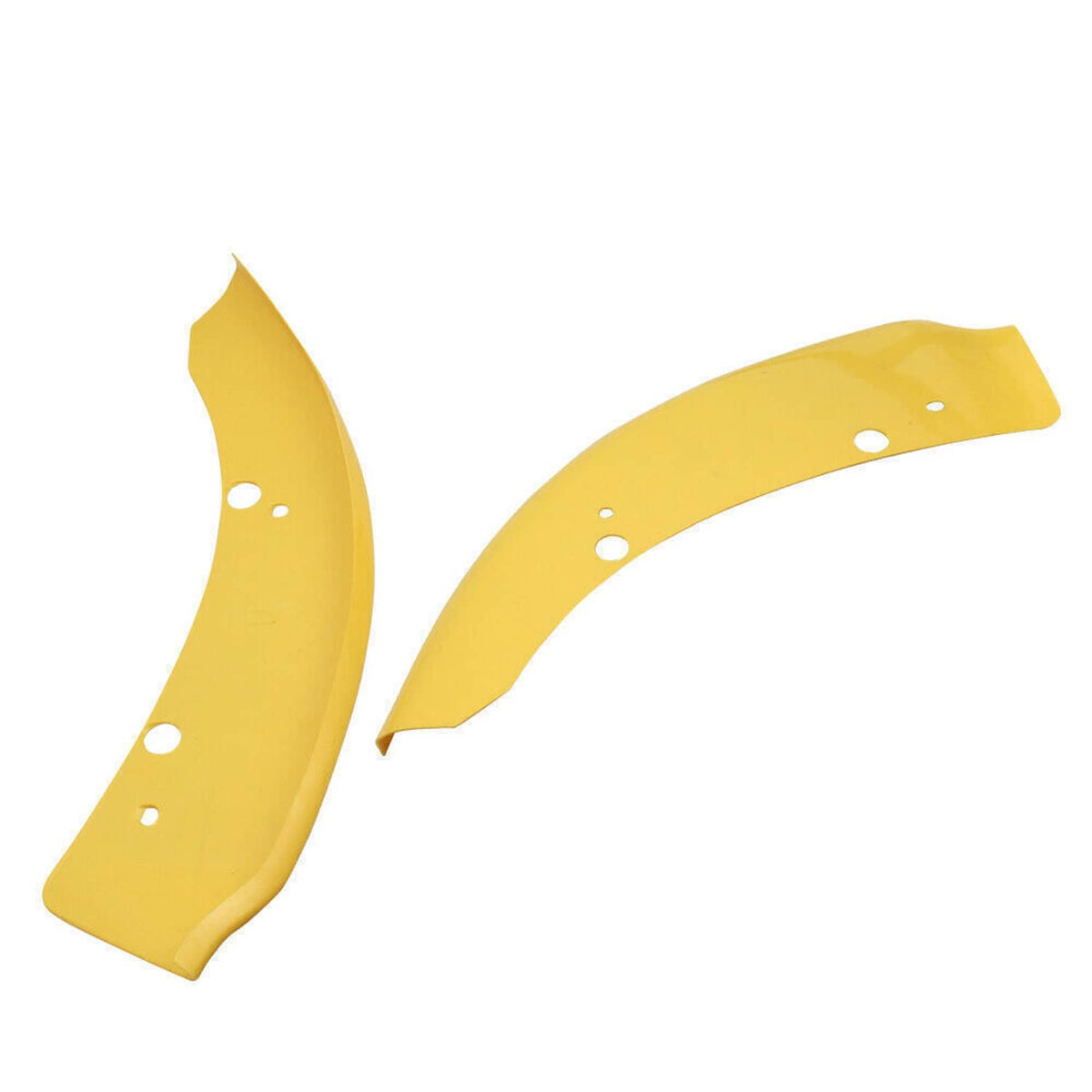Solidspare Front Bumper Lip Splitter Trim Cover Yellow For 2015-2022 Dodge Charger SRT Scat