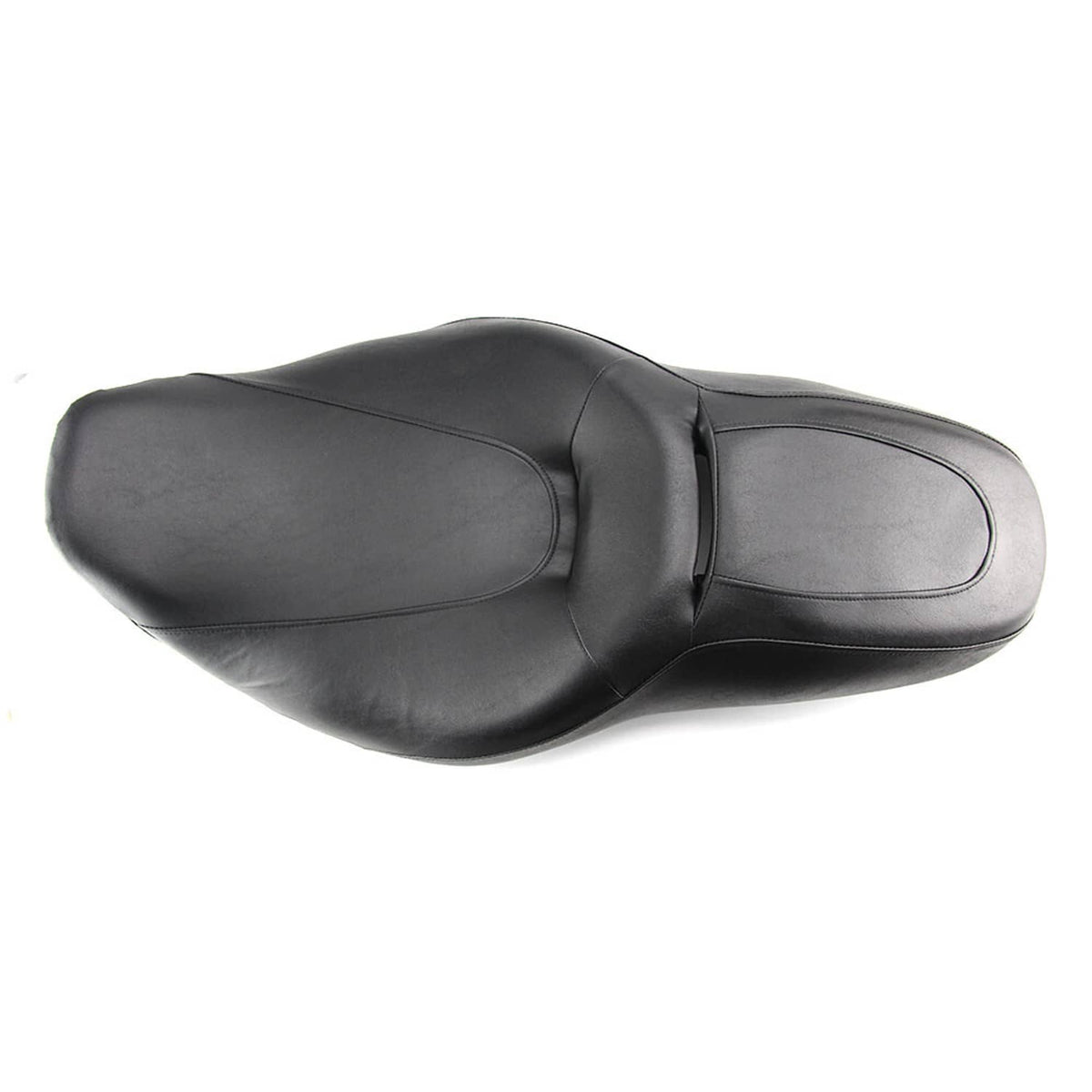Solidspare Driver Passenger Black Seat For Harley Touring Road King Street Glide 08+
