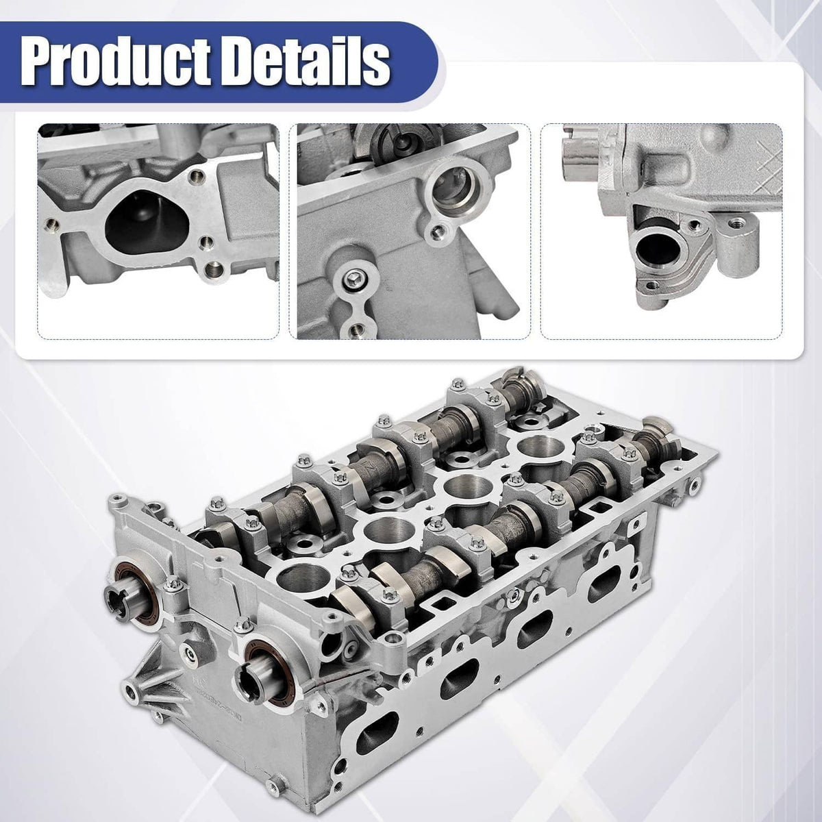 Solidspare Cylinder Head Assembly For 2011-2018 Chevy Cruze Sonic 1.8L L4 DOHC 55568116