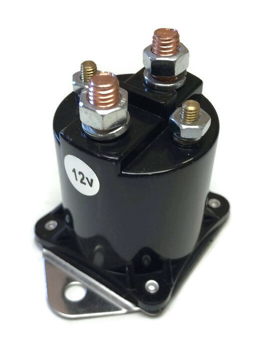 4 Pack- 12 Volt Solenoid for Gas Golf Cart Kart Buggy 4 Terminal OEM Replacement