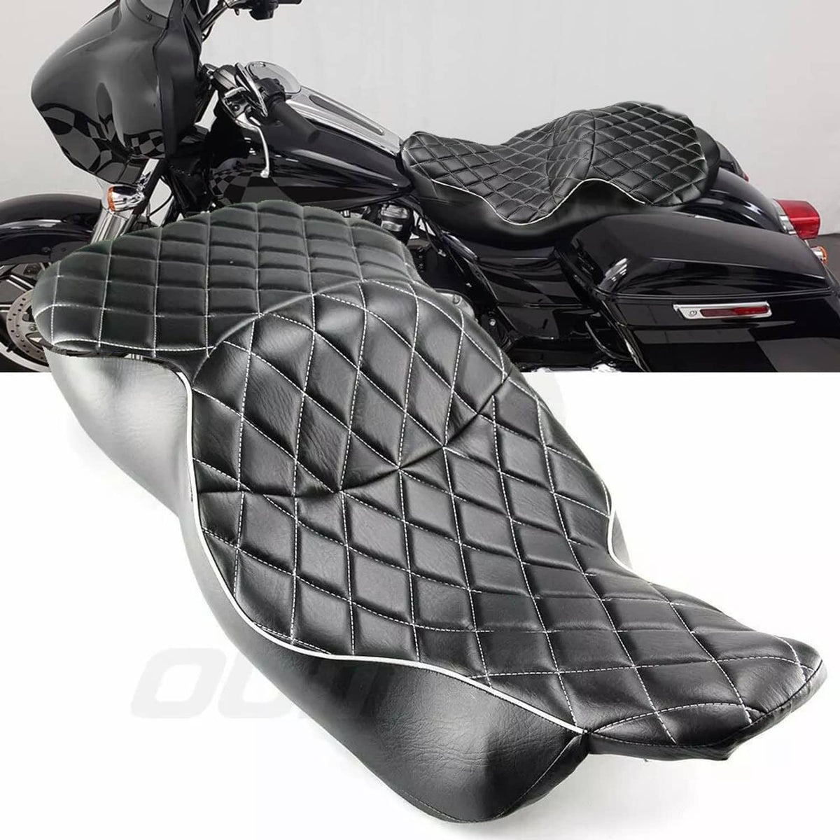 Solidspare Driver & Passenger Seat For 1997-2007 Harley Electra Glide Ultra Classic