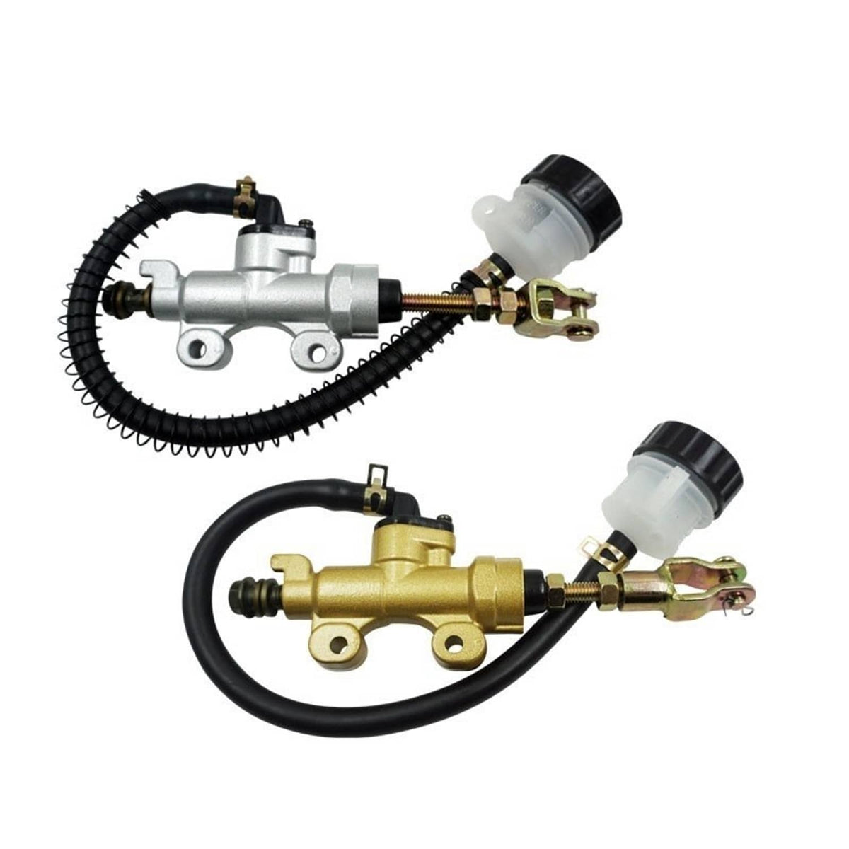 Solidspare Rear Brake Master Cylinder Pump  For 50cc 70cc 90cc 110cc 125cc ATV Dirt Bike