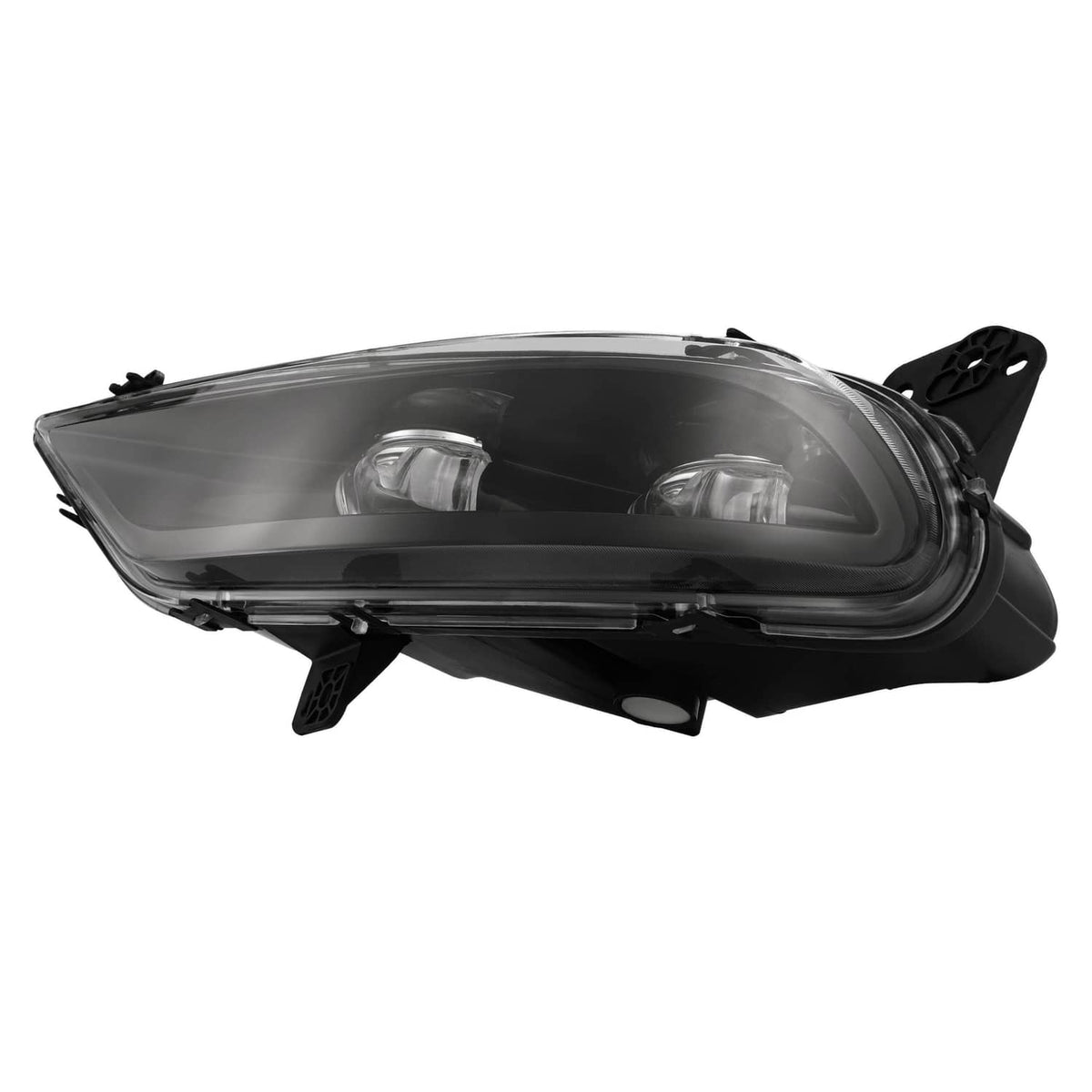 Solid Spare Left Driver Side LED Fog Light Bumper Lamp Clear Lens For Chrysler 300 2015-2024