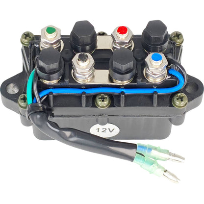 Solid Spare 1992-2009 6H1-81950-01-00 Power Trim Tilt Relay Fit Yamaha 30HP-90HP Outboard