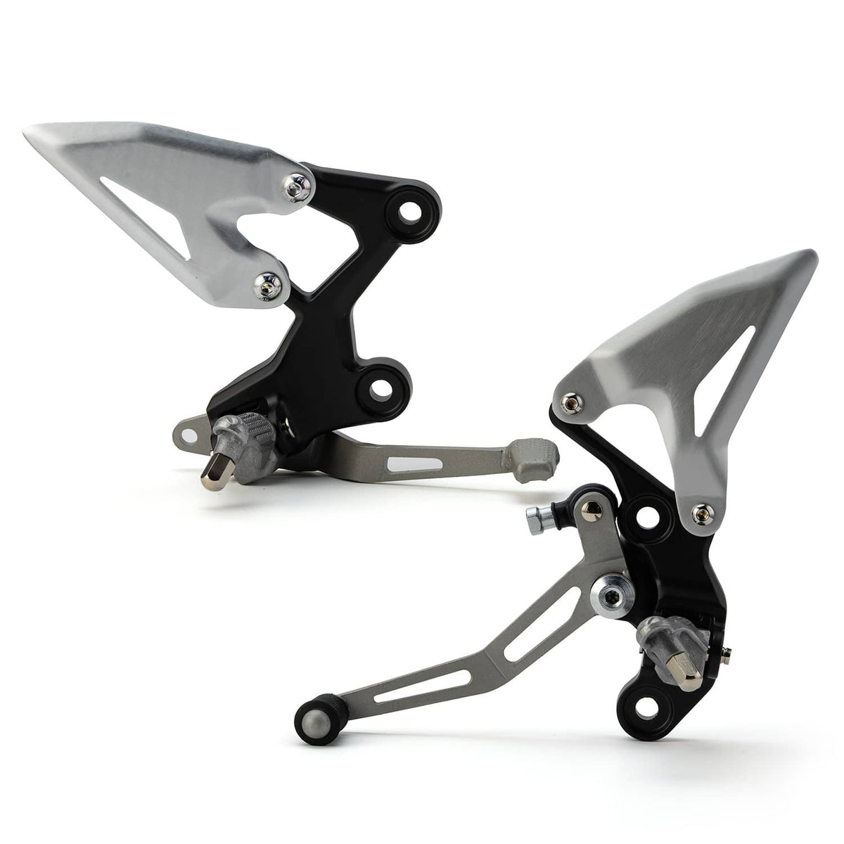 Solidspare Chrome Front Driver Footrests Bracket For Kawasaki Ninja 400 18-24 Z400 19-24