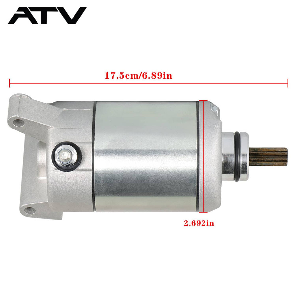 Solidspare Starter Motor for Polaris RZR 570 Sportsman 570 Ace 570 Ranger 570