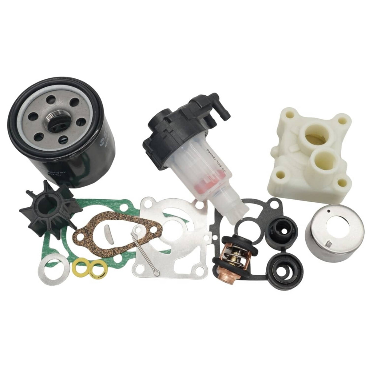 Solid Spare 8M0151470 Maintenance Service Kit For Mercury Mariner 15HP 20HP 4Stroke Outboard