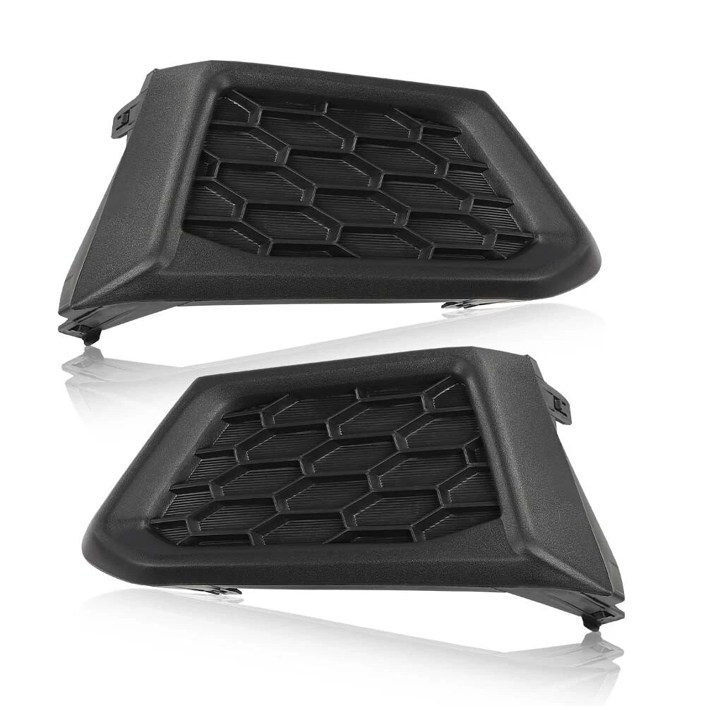 A Pair Front Bumper Lamp Bezel Fog Light Cover Fit For 2019-2021 Nissan Altima