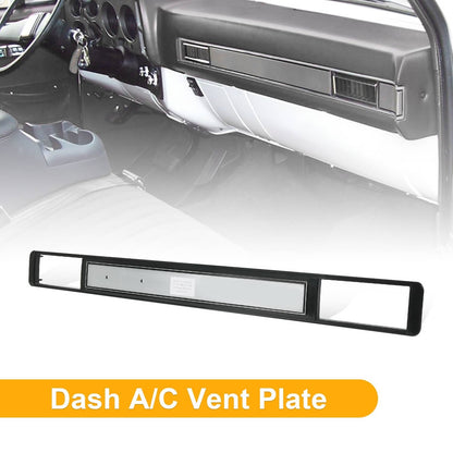 Solidspare BRUSHED ALUMINUM DASH TRIM MOLDING FOR CHEVROLET GMC C10 TRUCK BLAZER 1973-1980