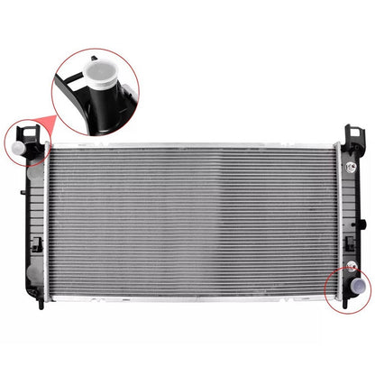 Solidspare 34'' Radiator for Chevy Silverado Suburban Tahoe GMC Sierra 1500 Yukon 15841571