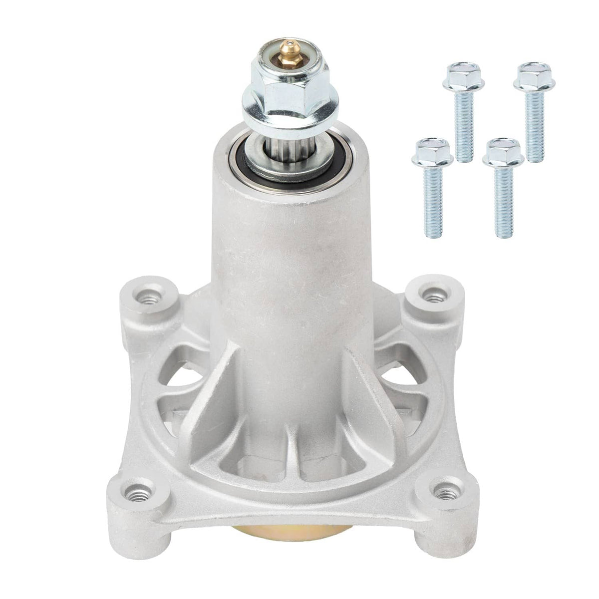 Solidspare 2Pcs Deck Spindle for Husqvarna 445 362 YTH22V46 LGT2654 RZ5424 YTH24V48 187292