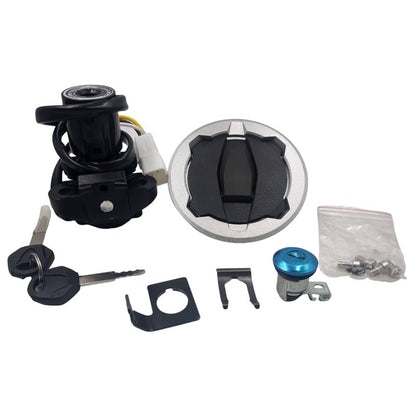 Solidspare Ignition Switch Gas Cap for Kawasaki Z800 Z900 Z900RS 2017-2023