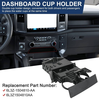 Solidspare Cup Holder For Ford for F150 STX/XL/XLT 2004-2008 6L3Z-1504810-AA