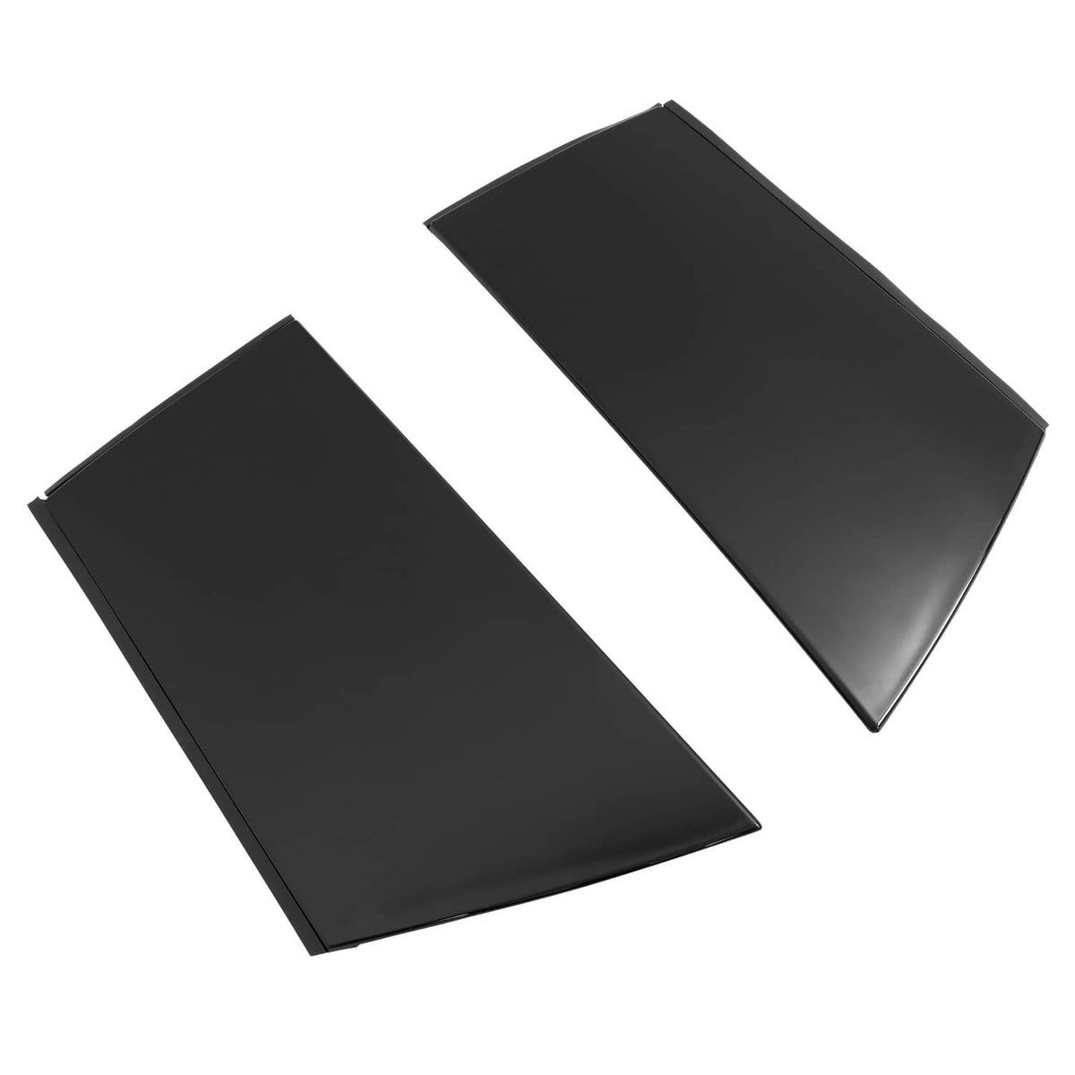 Solid Spare Pair Pillar Molding Trim Cover Painted Black LH & RH For 2009-2020 Nissan 370Z