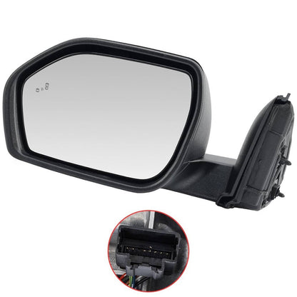 Solidspare New Left Power Mirror For 2020-2024 Ford Explorer w/ Power Heated Manual Folding