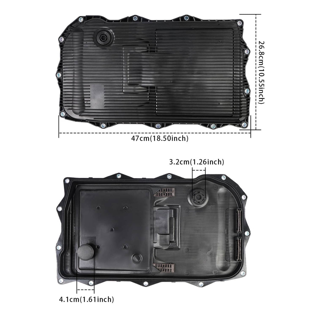 Solidspare For 8 Speed BMW Automatic Transmission Oil Pan & Filter & Gasket & Bolt Kit New