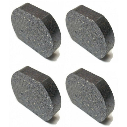 (4) Brake PADS for 1995-Newer Manco Dingo 285, 285B-0, 285B-1, 285B-2 Go Kart