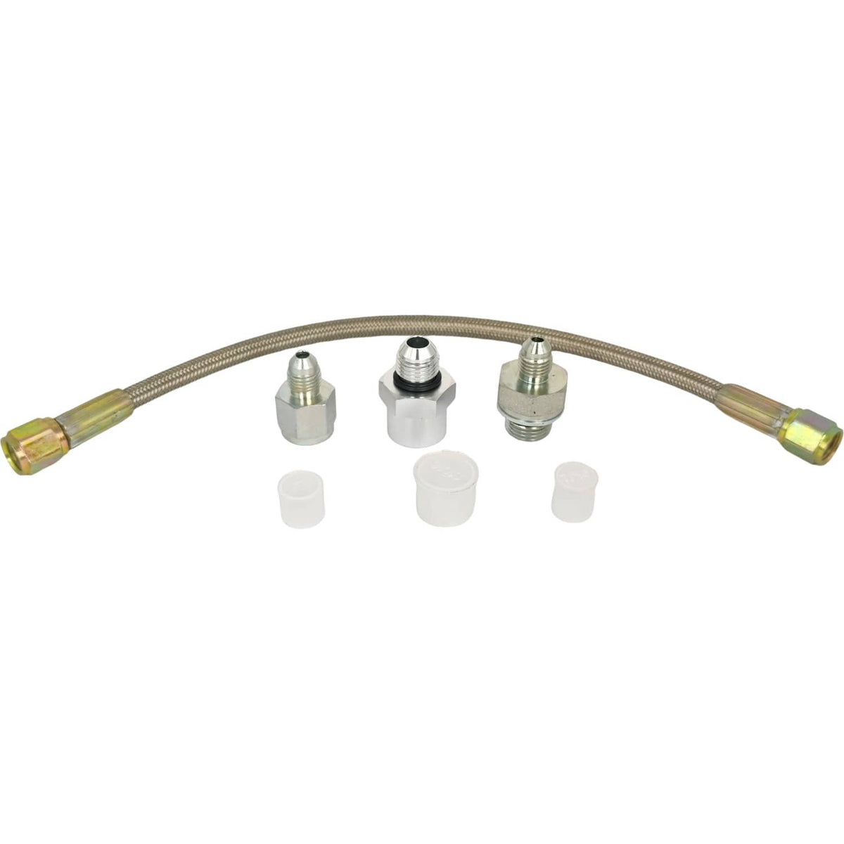 Solid Spare 12" Oil Pressure Sensor Relocation Kit Fit for Chevrolet Corvette C5 C6