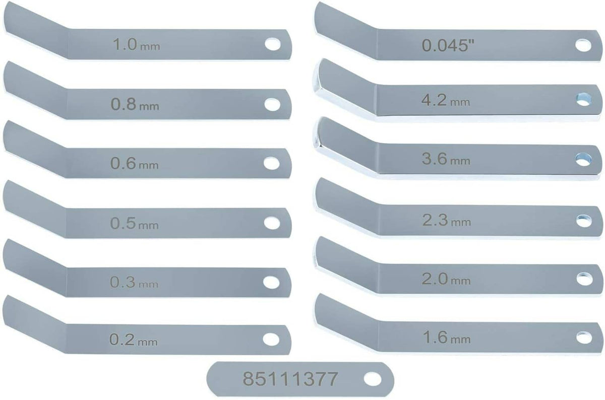 Solidspare Feeler Gauge Jake Brake Tool Set 88880053 88880052 85111377 For Volve Mack 14PCS